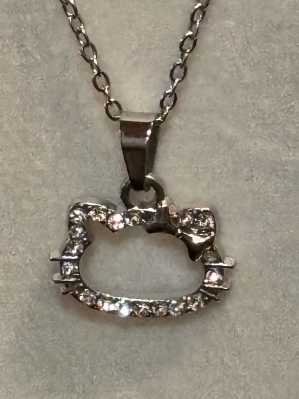 ✨ Sparkling Kitty Pendant Necklace – Cute Meets Chic 🐱💎